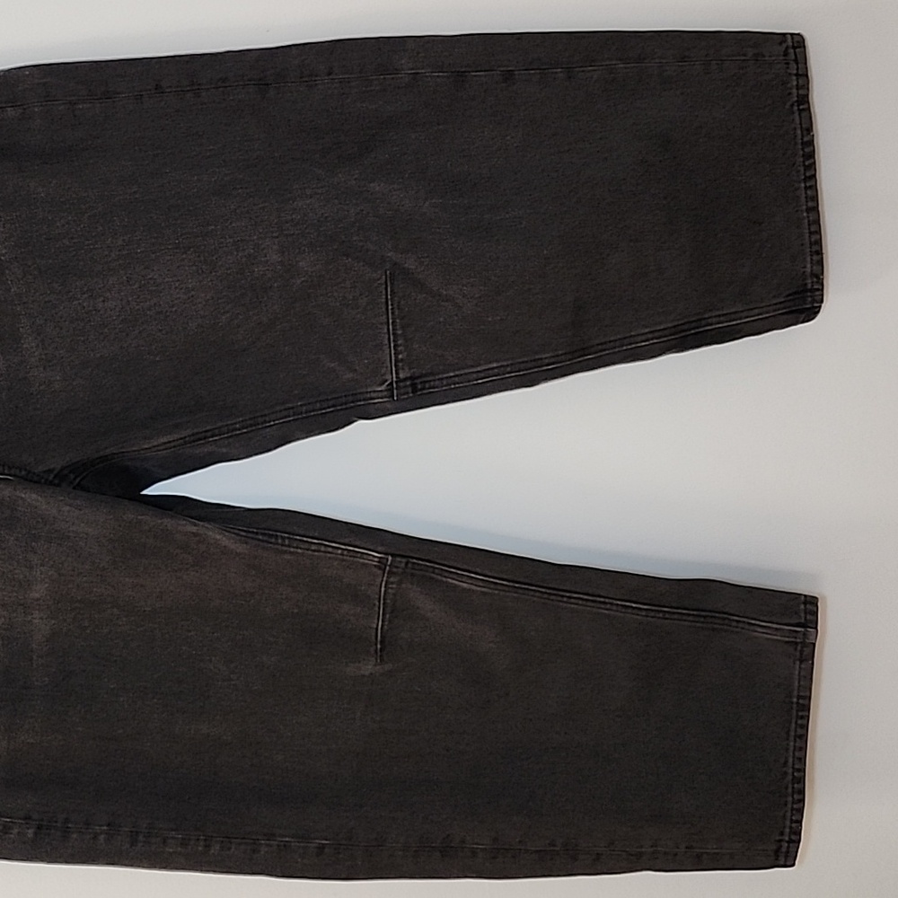 Madewell Jeans Darted Barrel-leg Classic Black Women's Size 30 - Picture 8 of 16